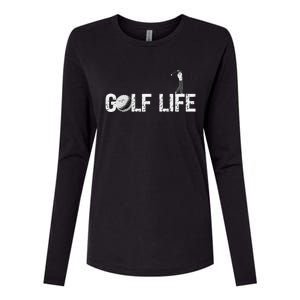 Funny I Love To Play Golf Novelty Fun Hobby Retirement Womens Cotton Relaxed Long Sleeve T-Shirt