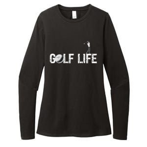 Funny I Love To Play Golf Novelty Fun Hobby Retirement Womens CVC Long Sleeve Shirt