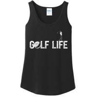 Funny I Love To Play Golf Novelty Fun Hobby Retirement Ladies Essential Tank