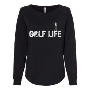 Funny I Love To Play Golf Novelty Fun Hobby Retirement Womens California Wash Sweatshirt