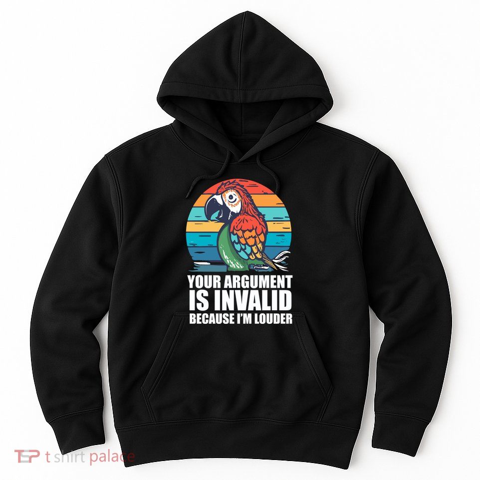 Funny Im Louder Sun Conure Parrot Bird Hoodie