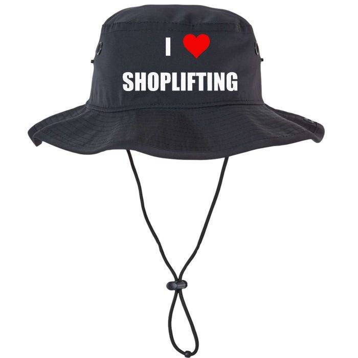 Funny I Love Shoplifting Design Legacy Cool Fit Booney Bucket Hat