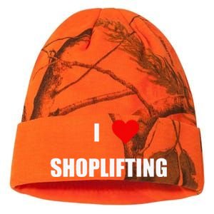 Funny I Love Shoplifting Design Kati Licensed 12" Camo Beanie