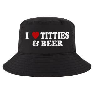 Funny I Love Tittes And Beer Cool Comfort Performance Bucket Hat