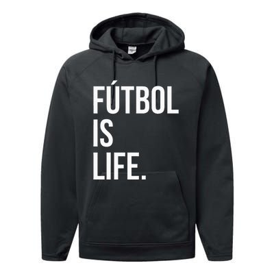 Futbol Is Life Performance Fleece Hoodie