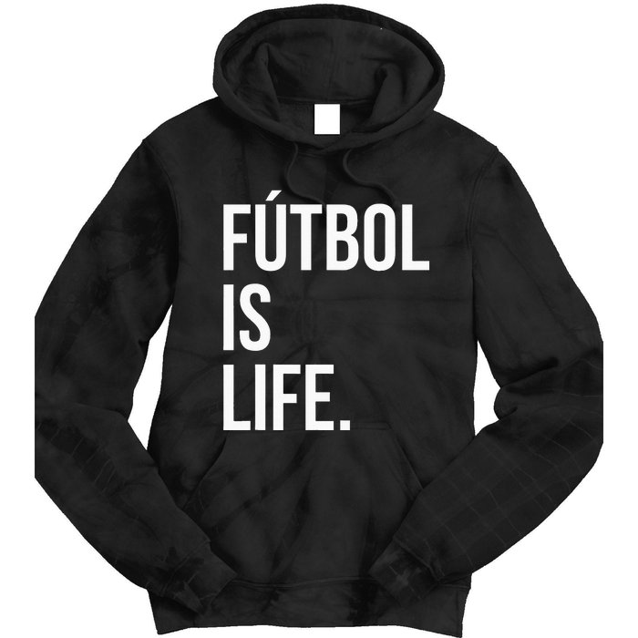 Futbol Is Life Tie Dye Hoodie