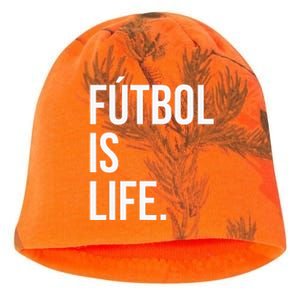 Futbol Is Life Kati - Camo Knit Beanie