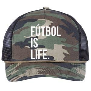 Futbol Is Life Retro Rope Trucker Hat Cap