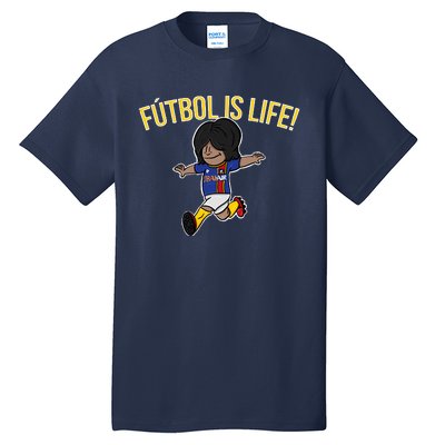 Futbol Is Life! Tall T-Shirt