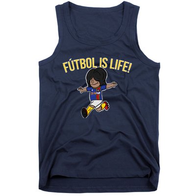 Futbol Is Life! Tank Top