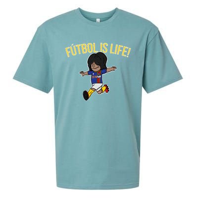 Futbol Is Life! Sueded Cloud Jersey T-Shirt