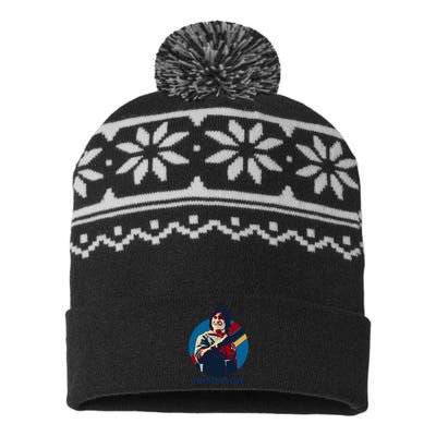 Futbol Is Life! USA-Made Snowflake Beanie