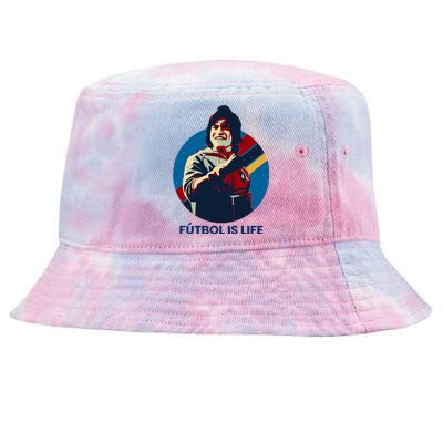 Futbol Is Life! Tie-Dyed Bucket Hat