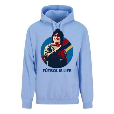 Futbol Is Life! Unisex Surf Hoodie