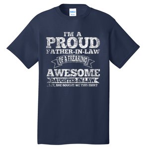 Father In Law Fathers Day From Daughter In Law Tall T-Shirt