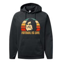 FUTBOL IS LIFE, Dani Rojas Fútbol Is Life Performance Fleece Hoodie