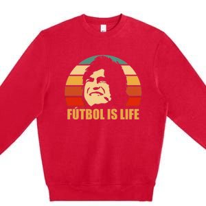 FUTBOL IS LIFE, Dani Rojas Fútbol Is Life Premium Crewneck Sweatshirt