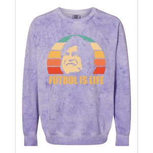 Futbol Is Life Colorblast Crewneck Sweatshirt