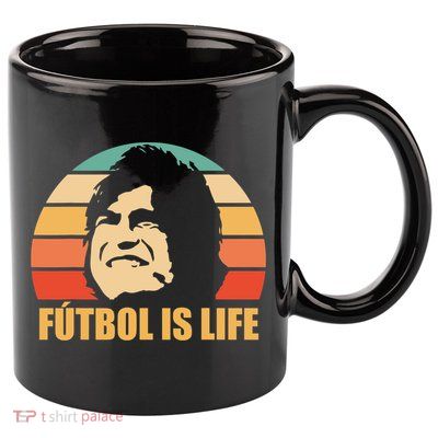Futbol Is Life 11oz C Handle Ceramic Mug