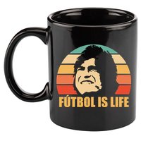Futbol Is Life 11oz C Handle Ceramic Mug