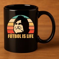 Futbol Is Life 11oz C Handle Ceramic Mug