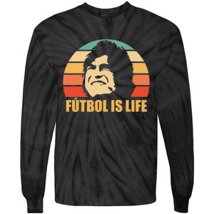 Futbol Is Life Tie-Dye Long Sleeve Shirt