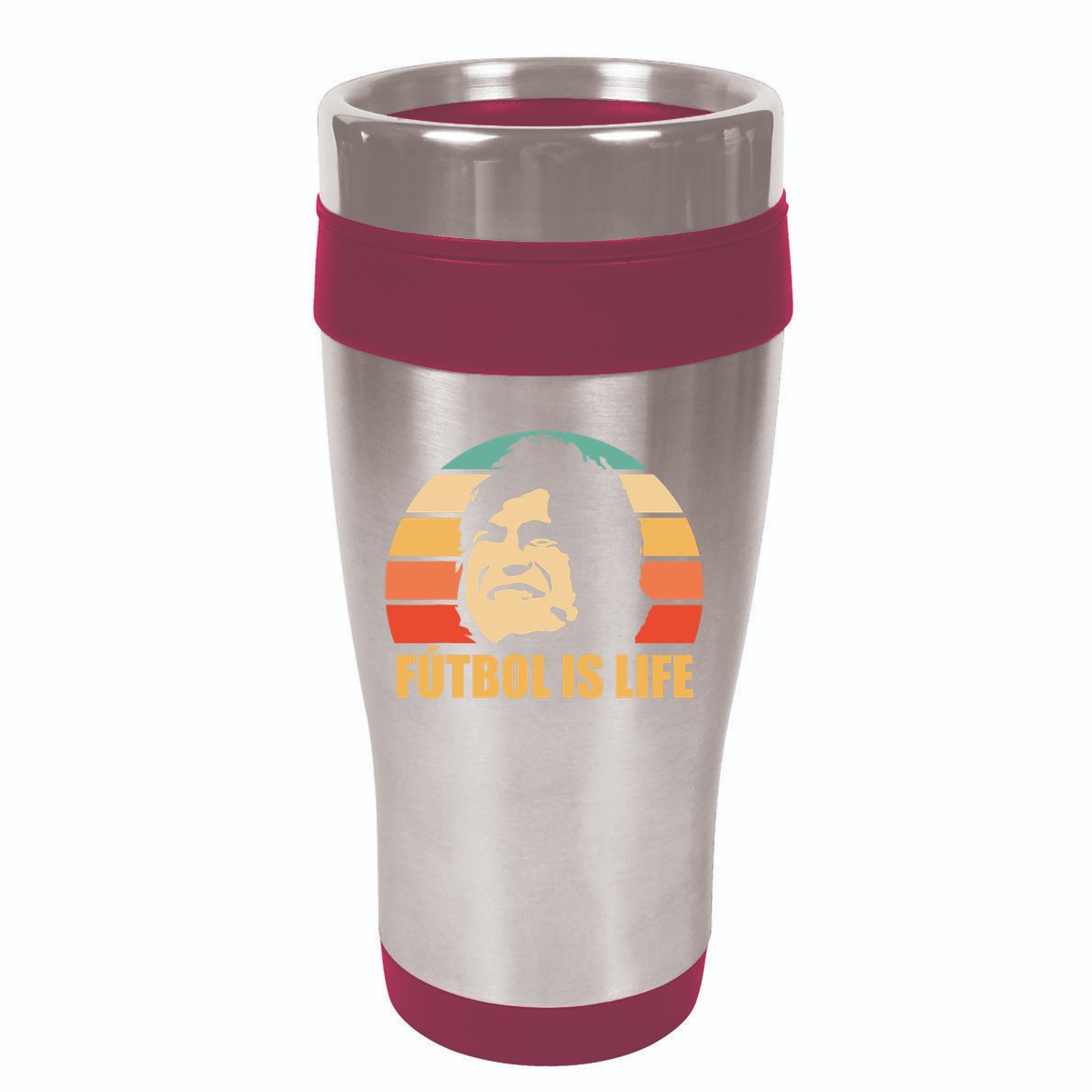 Futbol Is Life 16oz Travel Tumbler