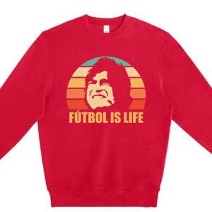 Futbol Is Life Premium Crewneck Sweatshirt