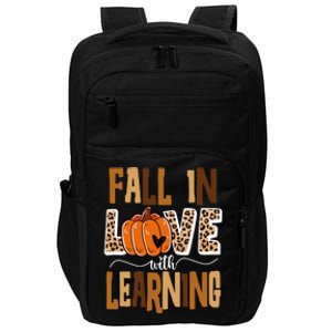 Fall In Love With Learning Teacher Gift Impact Tech Backpack