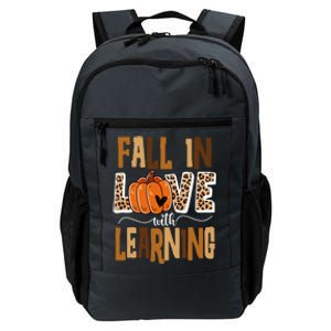 Fall In Love With Learning Teacher Gift Daily Commute Backpack