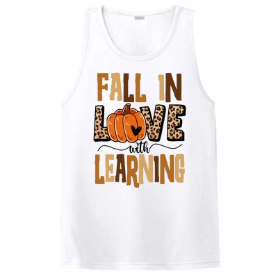 Fall In Love With Learning Teacher Gift PosiCharge Competitor Tank