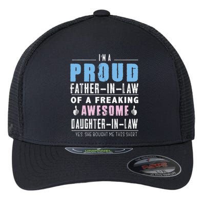 Father In Law From Daughter In Law Fathers Day Flexfit Unipanel Trucker Cap