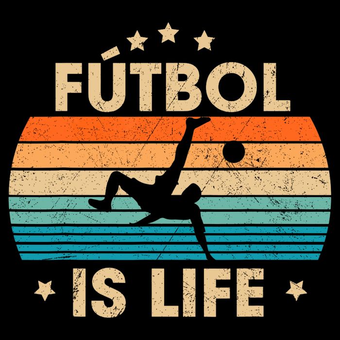 Futbol Is Life Retro Soccer Gift For Player City Backpack