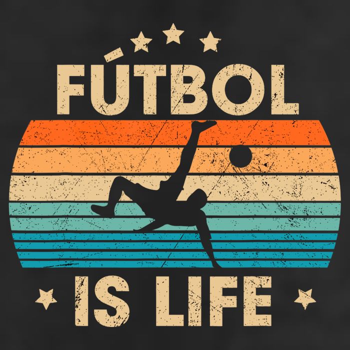 Futbol Is Life Retro Soccer Gift For Player Adult Drive Performance Visor