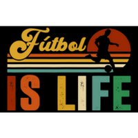 Futbol Is Life Soccer Funny Football Lover Vintage Bumper Sticker