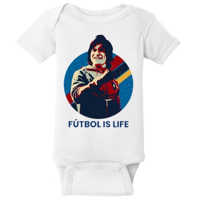 FUTBOL IS LIFE, Dani Rojas Fútbol Is Life Baby Bodysuit