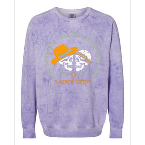 Funny Ill Love You Till My Lungs Give Out A Aint Lyin Colorblast Crewneck Sweatshirt