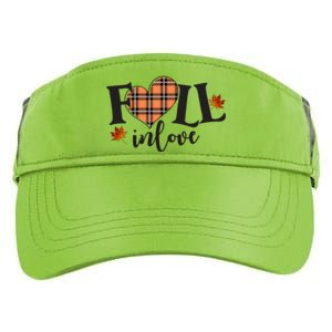 Fall In Love Cute Gift Adult Drive Performance Visor