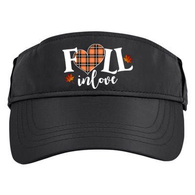 Fall In Love Cute Gift Adult Drive Performance Visor