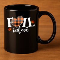 Fall In Love Cute Gift 11oz C Handle Ceramic Mug
