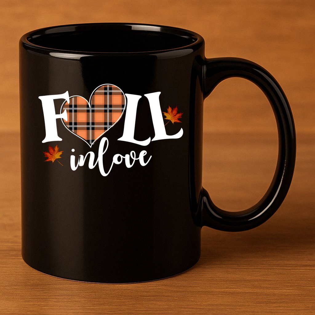 Fall In Love Cute Gift 11oz C Handle Ceramic Mug