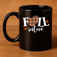 Fall In Love Cute Gift 11oz C Handle Ceramic Mug