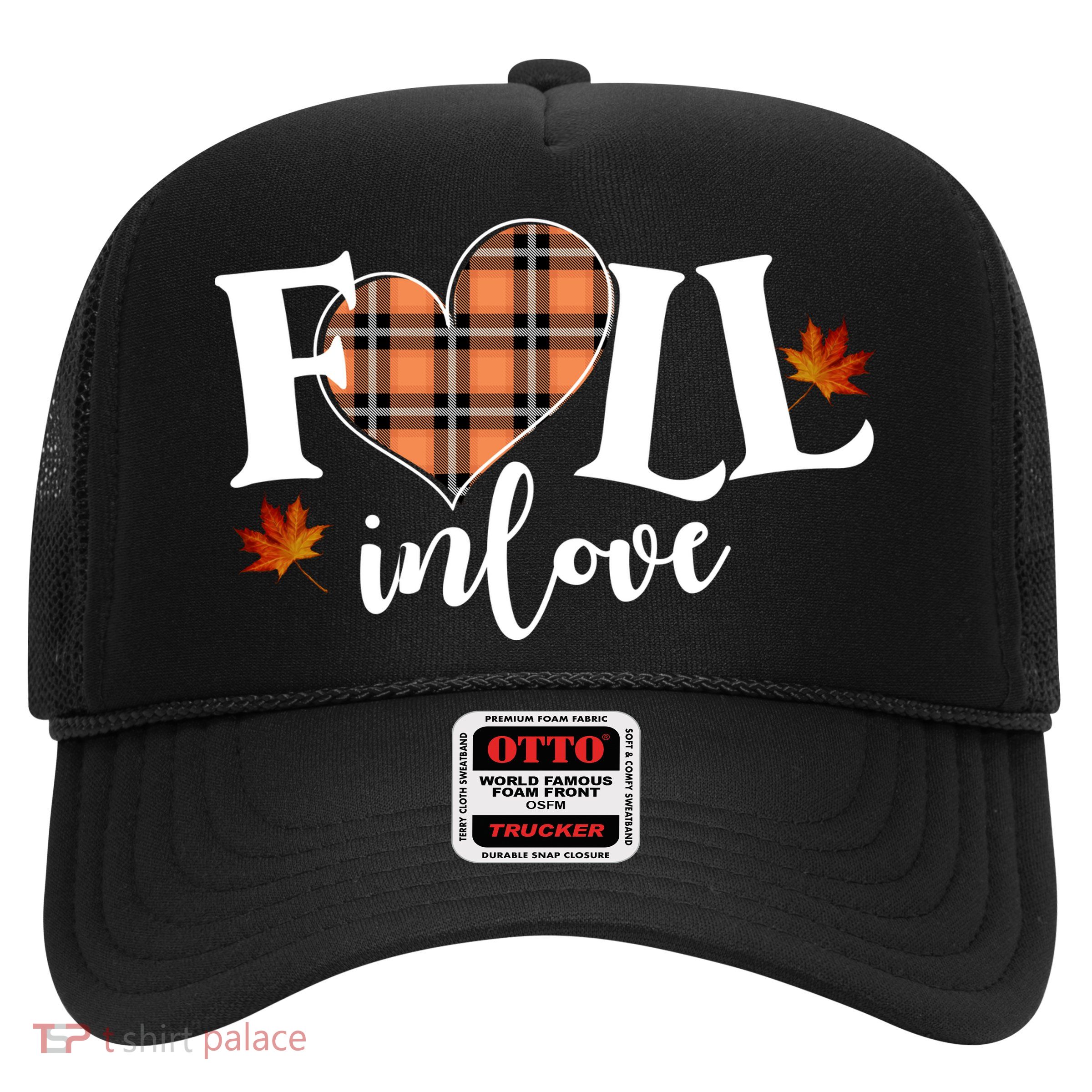 Fall In Love Cute Gift Trucker Hat