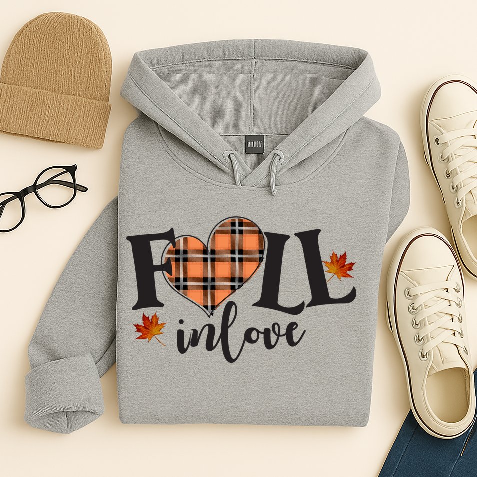 Fall In Love Cute Gift Hoodie