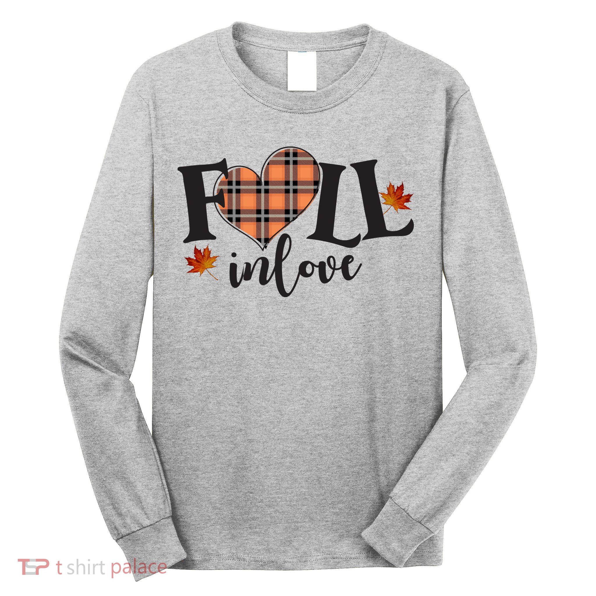 Fall In Love Cute Gift Long Sleeve Shirt