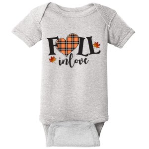 Fall In Love Cute Gift Baby Bodysuit