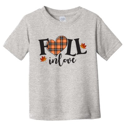 Fall In Love Cute Gift Toddler T-Shirt