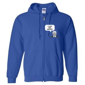 Funny I Love Gag Orders Trump Quote Design Gift Full Zip Hoodie