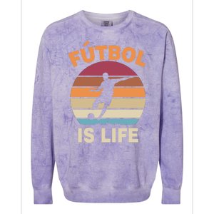 Futbol Is Life Colorblast Crewneck Sweatshirt