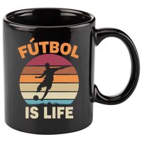 Futbol Is Life 11oz C Handle Ceramic Mug